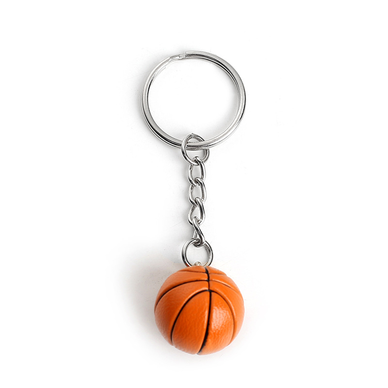 Retro Gaming Keychain - Brelok do koszykówki Ozdoby Piłka nożna