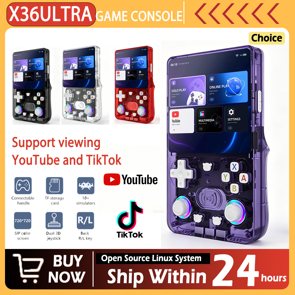 Retro Gaming Device Handheld - Nowa konsola do gier retro X36