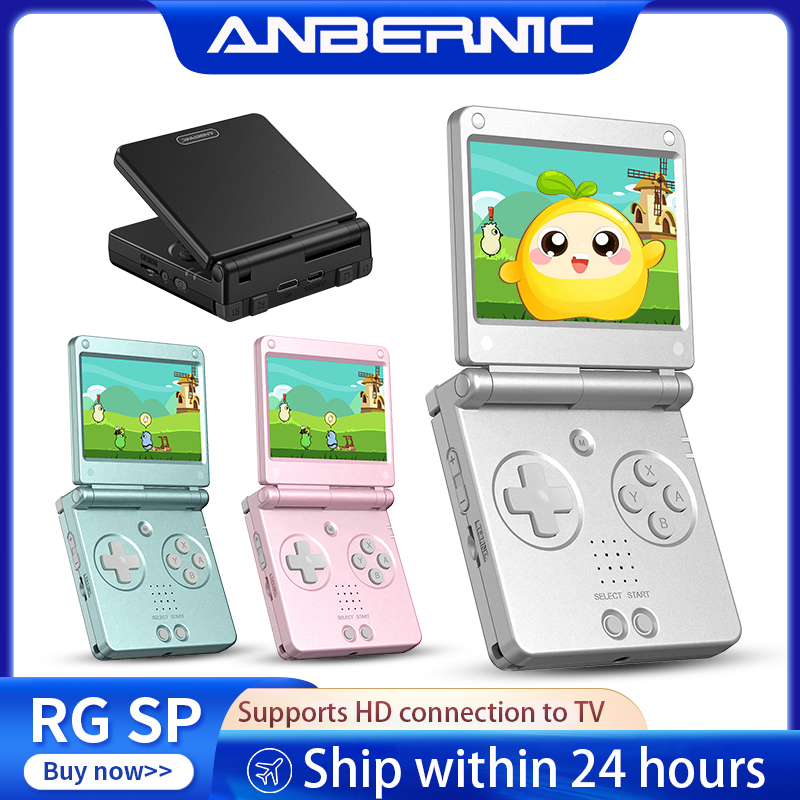 Retro Gaming Device Handheld - Anbernic RGSP Flip Retro Przenośna Konsola