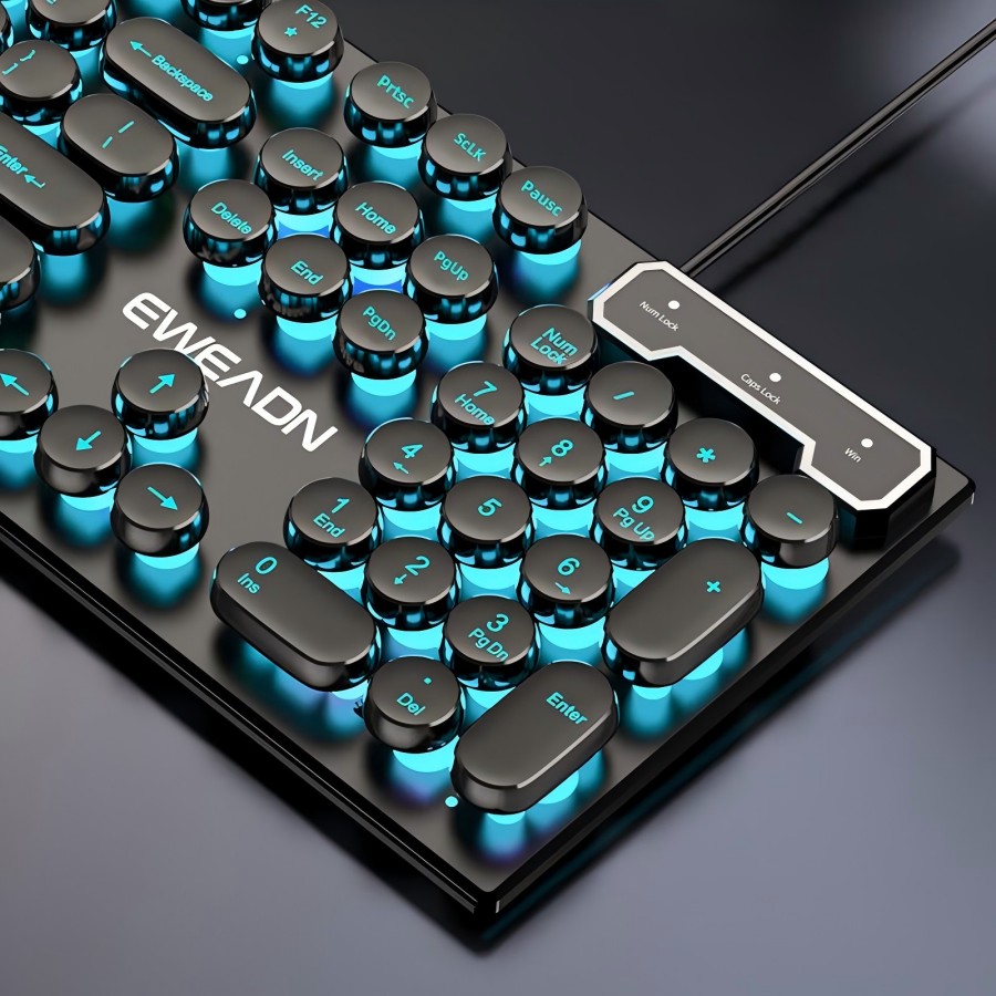 Retro Gaming For Windows - Klawiatura do gier EWEADN typu maszynowego,