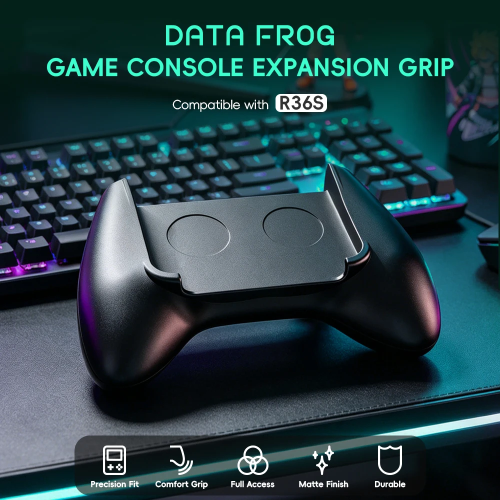 Console Retro Gaming Portable - Data Frog R36S Game Grip Ergonomiczny