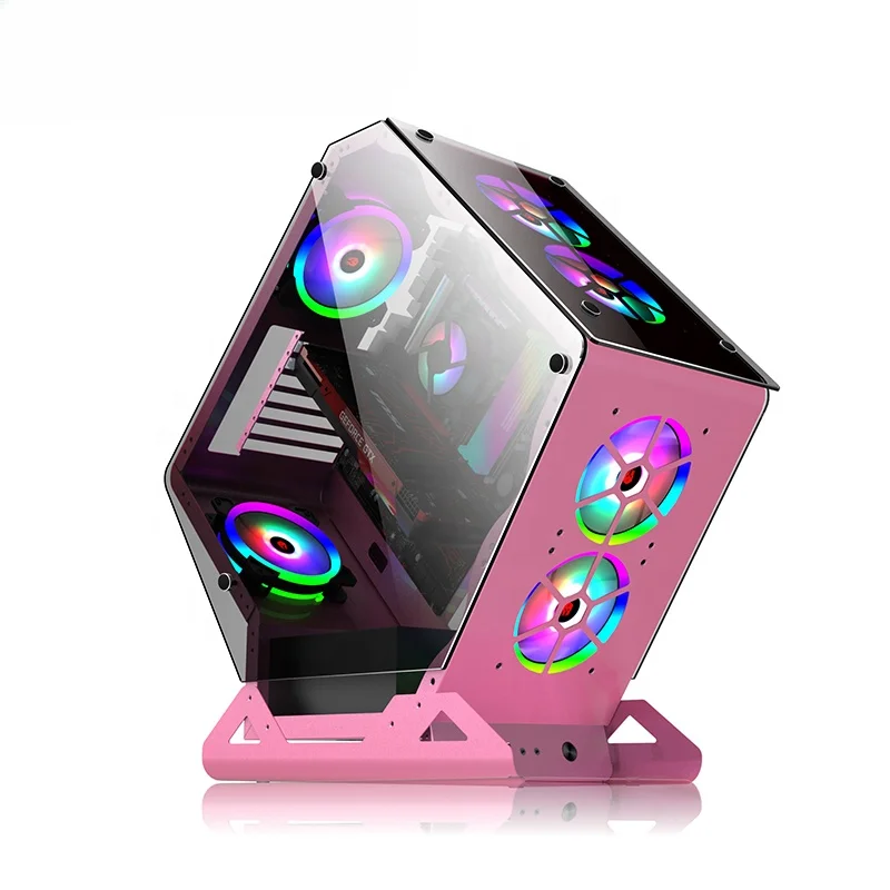 Retro Gaming Pc Case - Nieregularny Design Obudowa PC Gamingowa Komputer