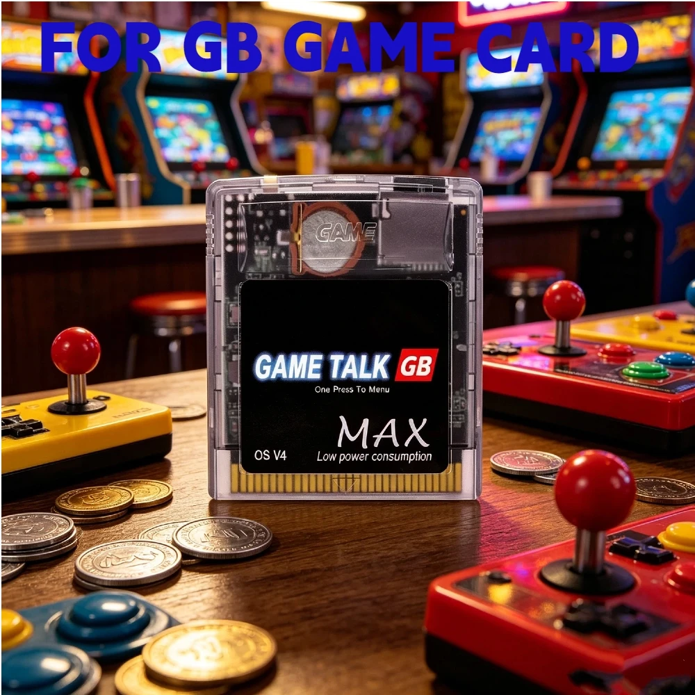 Console Retro Gaming Portable - Klasyczna karta z grami na GBC,