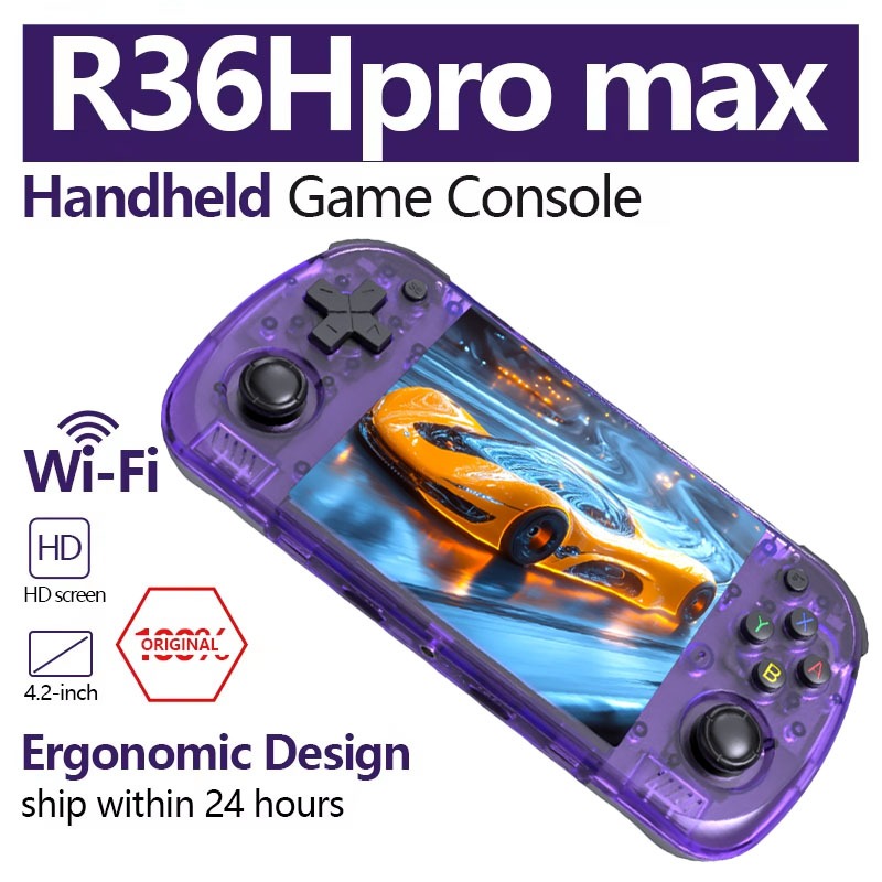 Retro Gaming Linux - Konsola przenośna FUNKIDDY R36H Promax, system