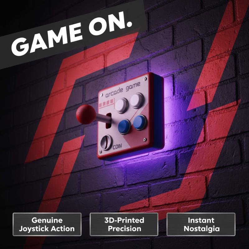 Gaming Retro Arcade - Płytka z przyciskami do gier retro