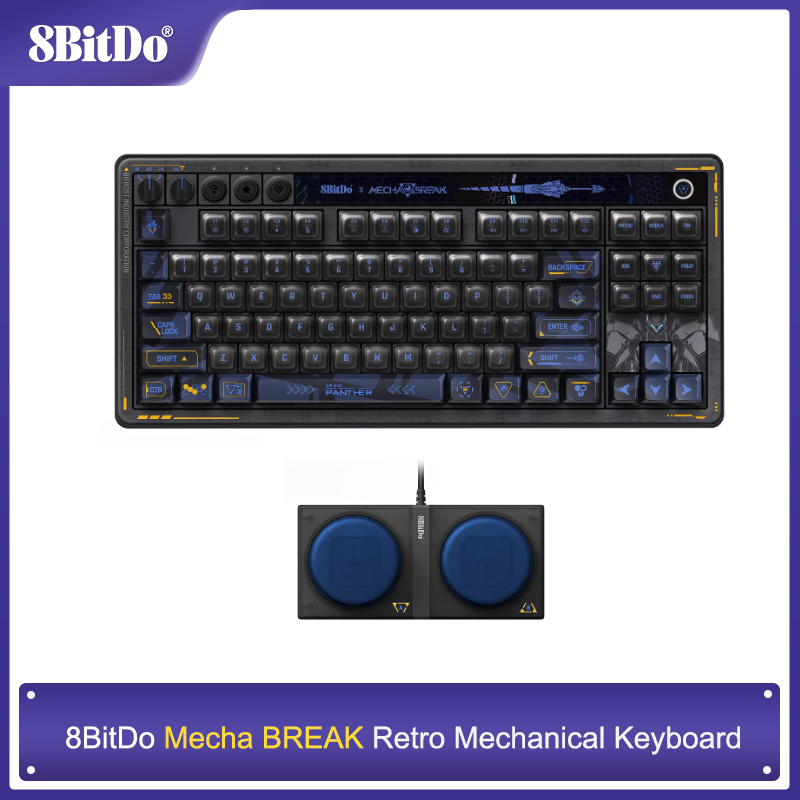Retro Gaming For Windows - Klawiatura mechaniczna 8BitDo Retro 87 -