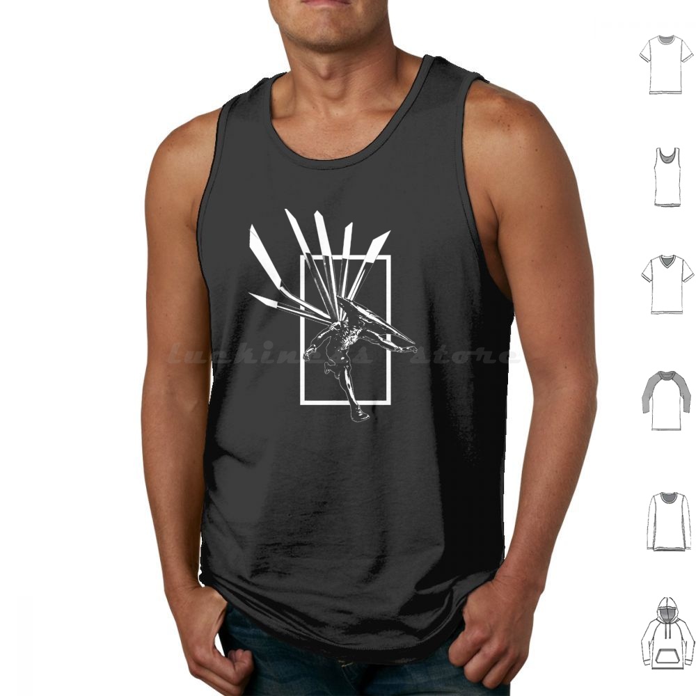 Retro Gaming For Windows - Retro Mdk-Black Tank Tops z Nadrukiem,