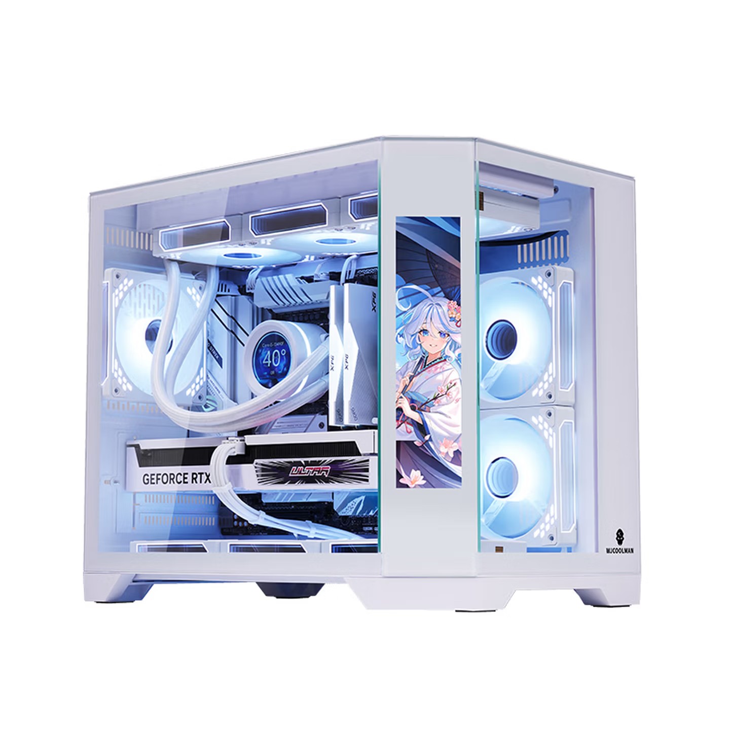 Obudowa komputerowa WJCOOLMAN  – Retro Gaming Pc Case recenzja i cena
