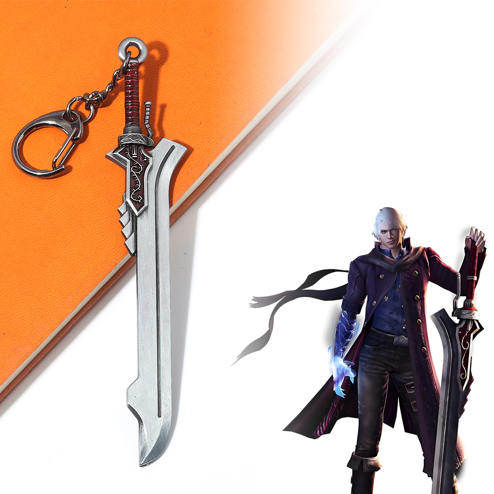 Gra DMC brelok Dante miecz pow – Retro Gaming Keychain recenzja i cena