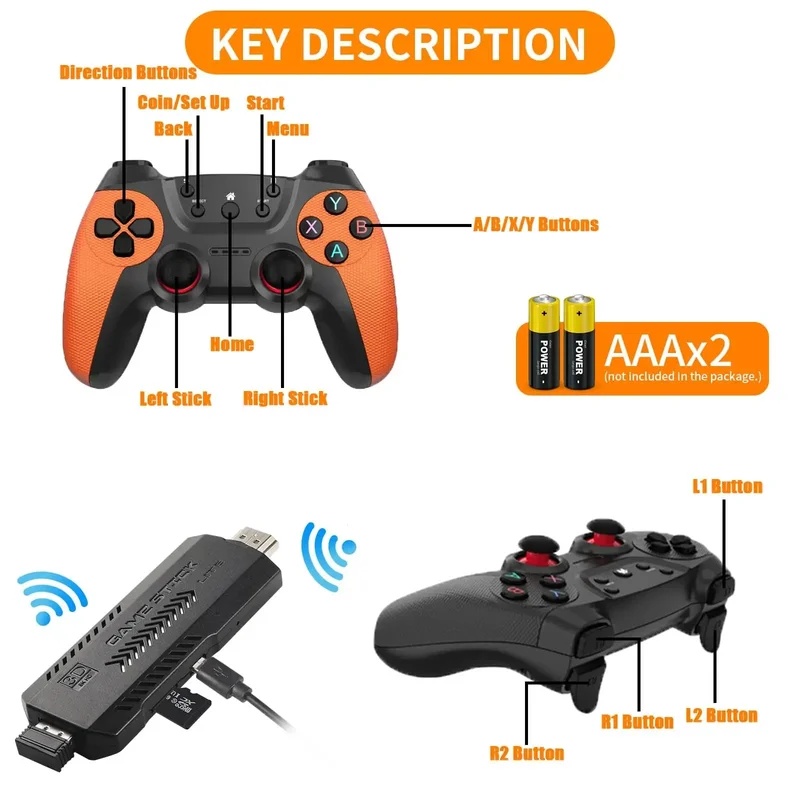 X2 Ultra Pro Retro Game Stick  – Gaming Retro Arcade recenzja i cena