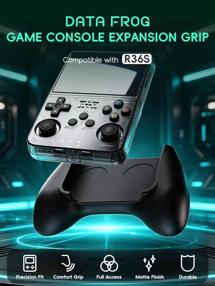 Data Frog R36S Game Grip Ergon – Console Retro Gaming Portable recenzja i cena