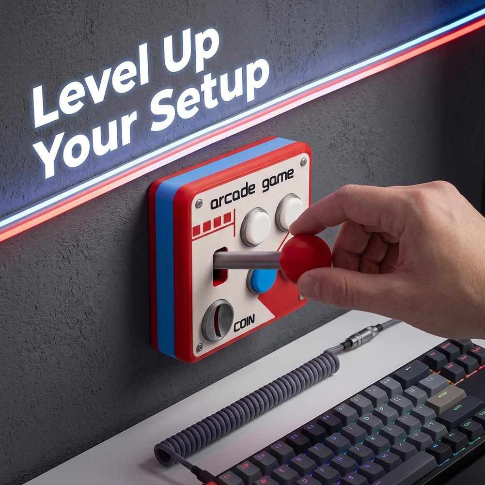 Drukowany w 3D Retro Panel Arc – Gaming Retro Arcade recenzja i cena
