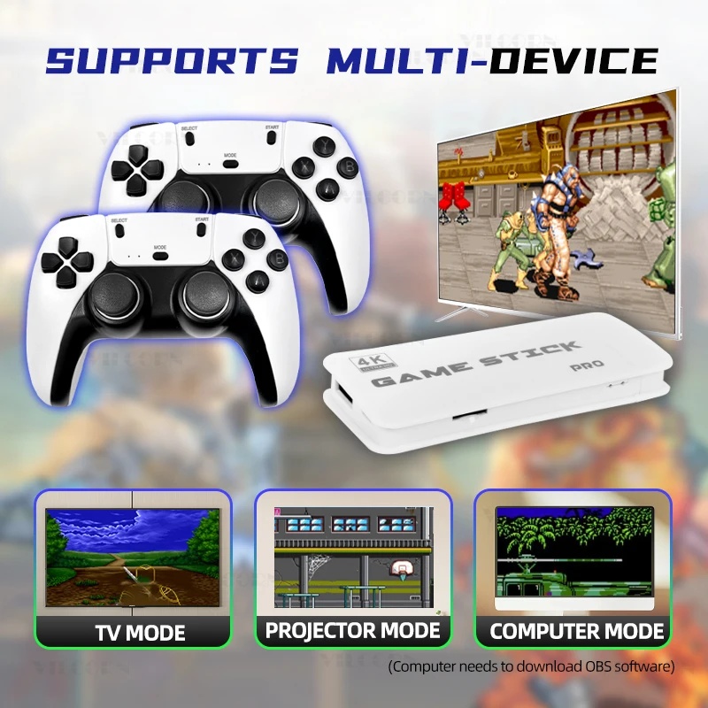VILCORN 4K HD Game Stick Retro – Retro Gaming With Projector recenzja i cena
