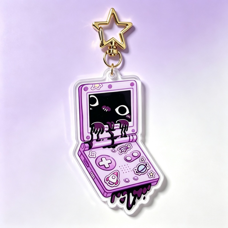 Straszny brelok akrylowy do ko – Retro Gaming Keychain recenzja i cena