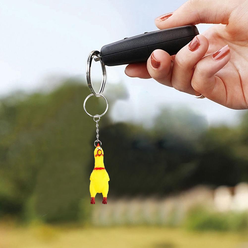 Żółty, skrzypiący, krzyczący k – Retro Gaming Keychain recenzja i cena