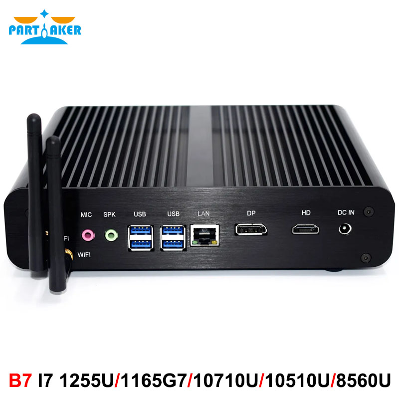 Bezgłośnikowy mini PC Partaker – Intel Cpu Core I7 recenzja i cena
