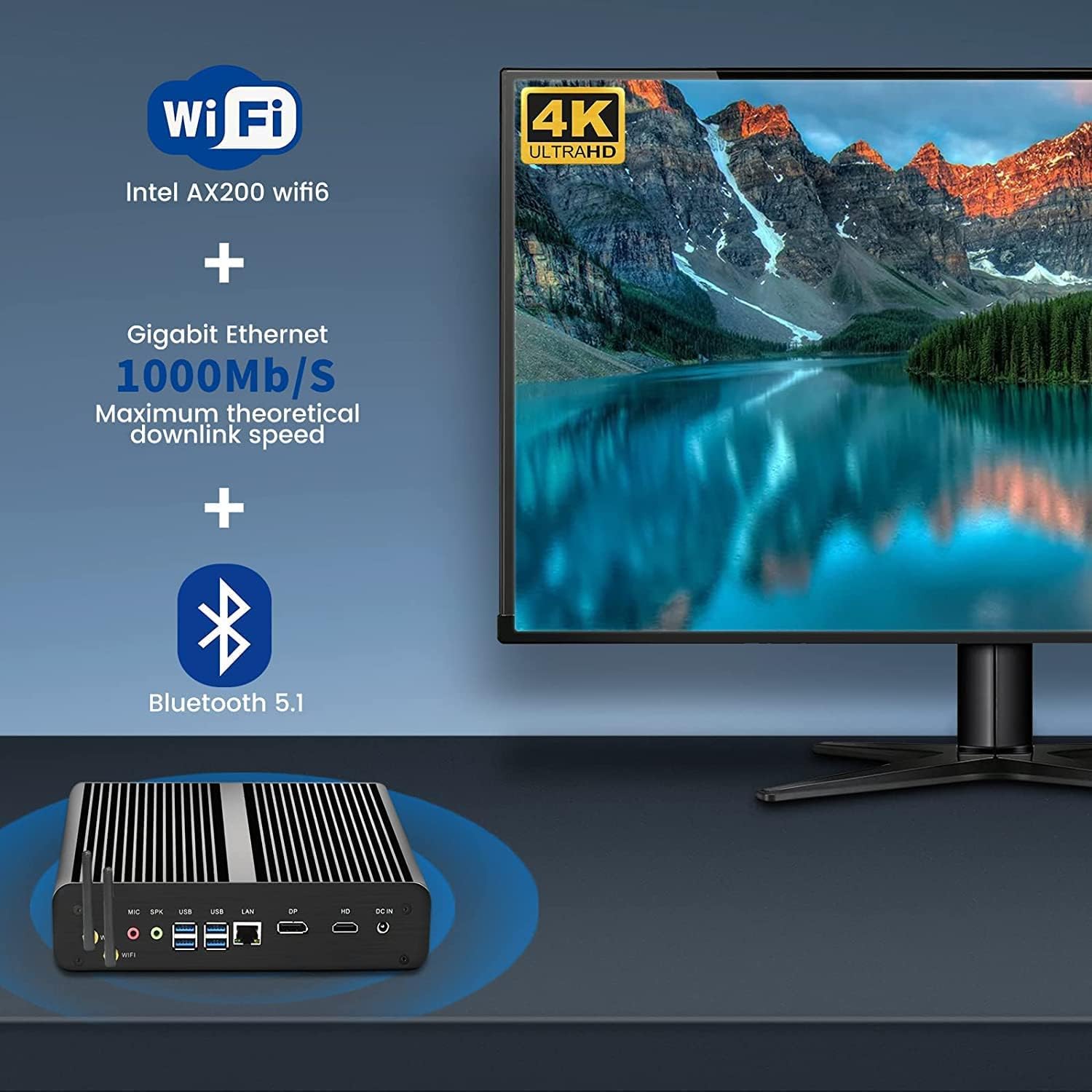 Bezgłośnikowy mini PC Partaker – Intel Cpu Core I7 recenzja i cena