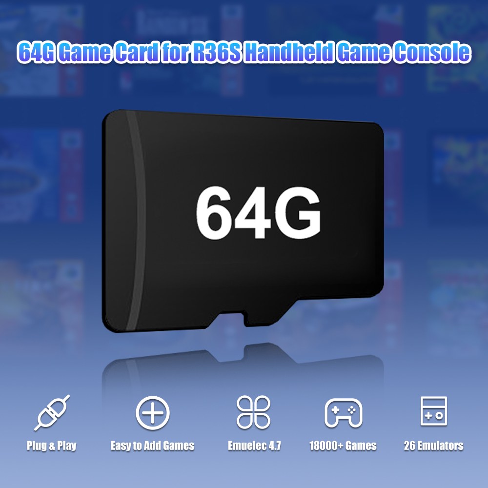 Karta TF 64G do konsoli retro  – Console Retro Gaming Portable recenzja i cena