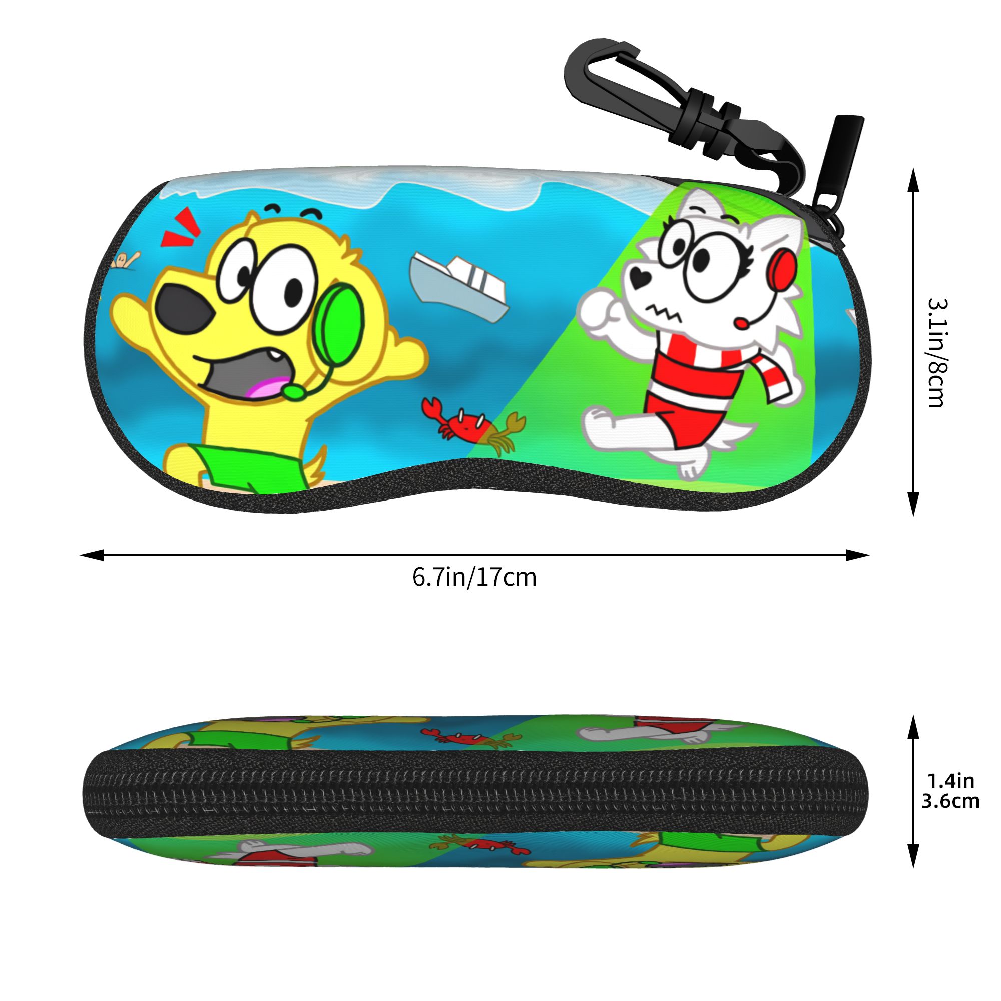 Etui na okulary do gier Tylers – Retro Gaming Keychain recenzja i cena