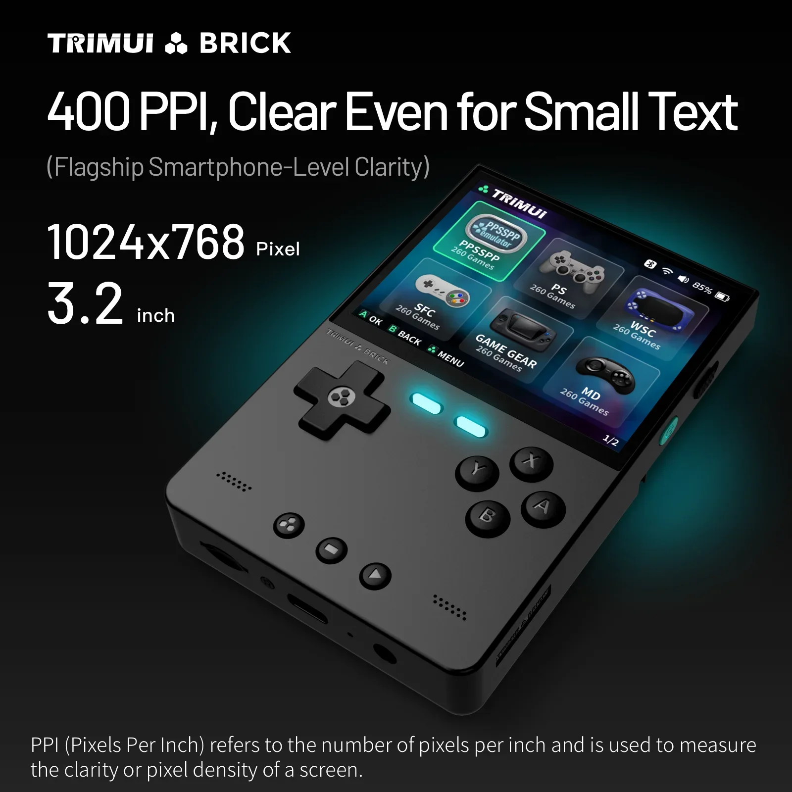 Konsola przenośna TRIMUI BRICK – Retro Gaming Linux recenzja i cena