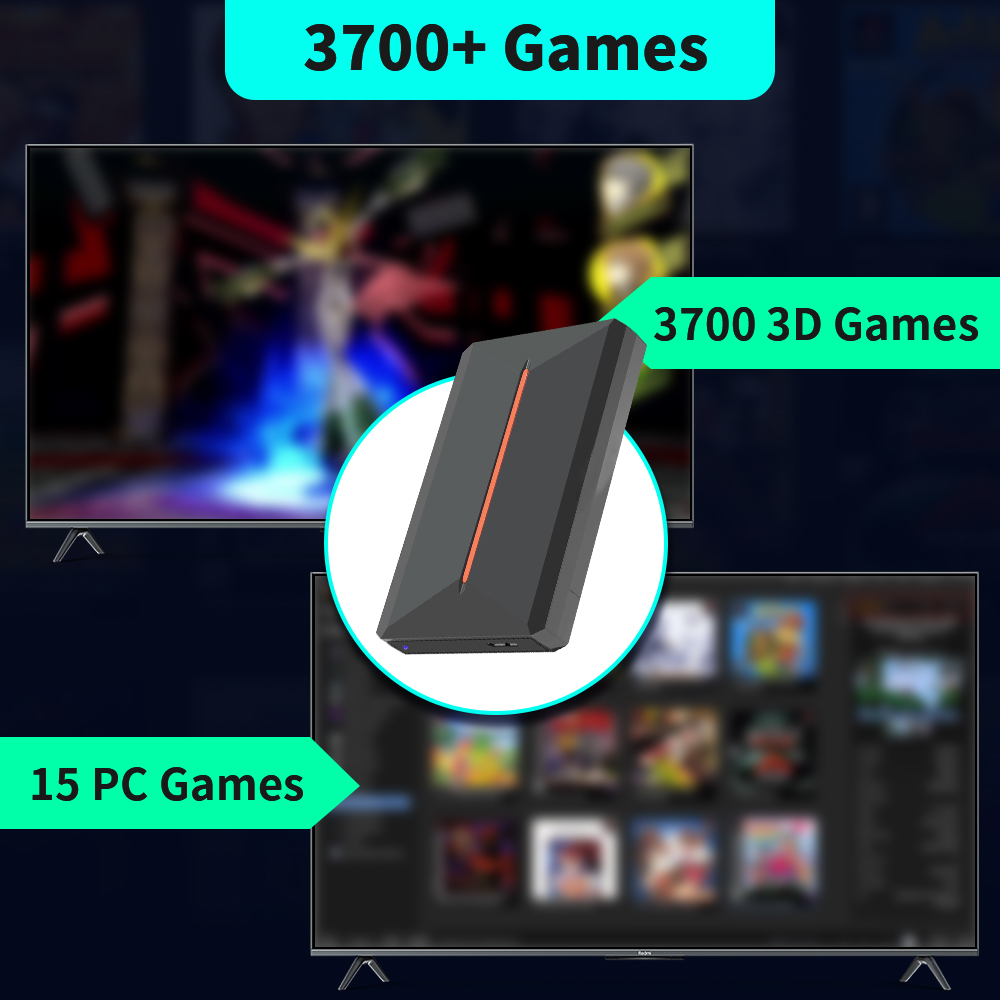 Launchbox OS 500 GB przenośna  – Retro Gaming Device Handheld recenzja i cena