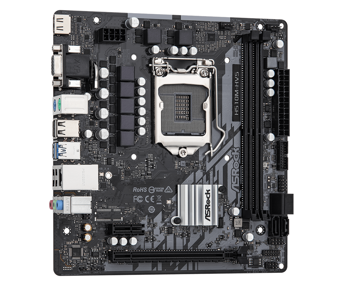 Płyta główna ASROCK H510M-HVS  – Intel Cpu Core I7 recenzja i cena