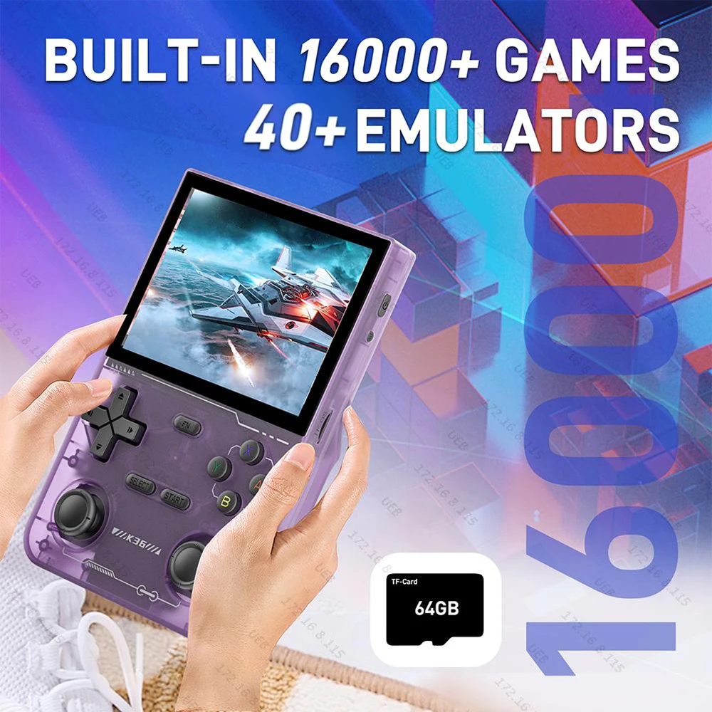 3,5-calowy ekran IPS K36 Retro – Retro Gaming Device Handheld recenzja i cena