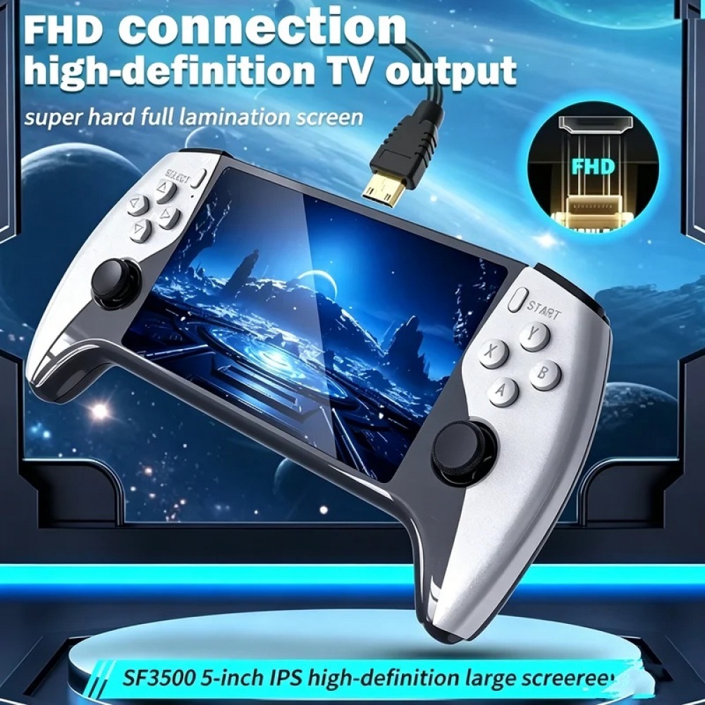 Konsola przenośna SF3500 5 cal – Retro Gaming Device Handheld recenzja i cena